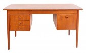 MID-CENTURY MODERN WALNUT DESK