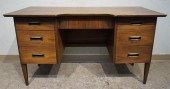 MID CENTURY MODERN WALNUT DOUB