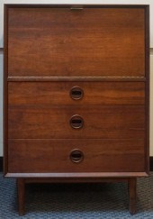 MID-CENTURY MODERN WALNUT FALL