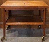 MID-CENTURY MODERN WALNUT FOLD