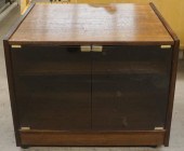 MID-CENTURY MODERN WALNUT GLAS