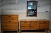 MID CENTURY MODERN WALNUT TRIP