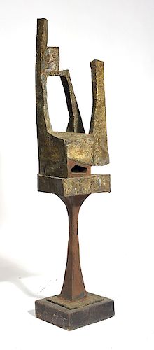 MID CENTURY MODERN WELDED STEEL