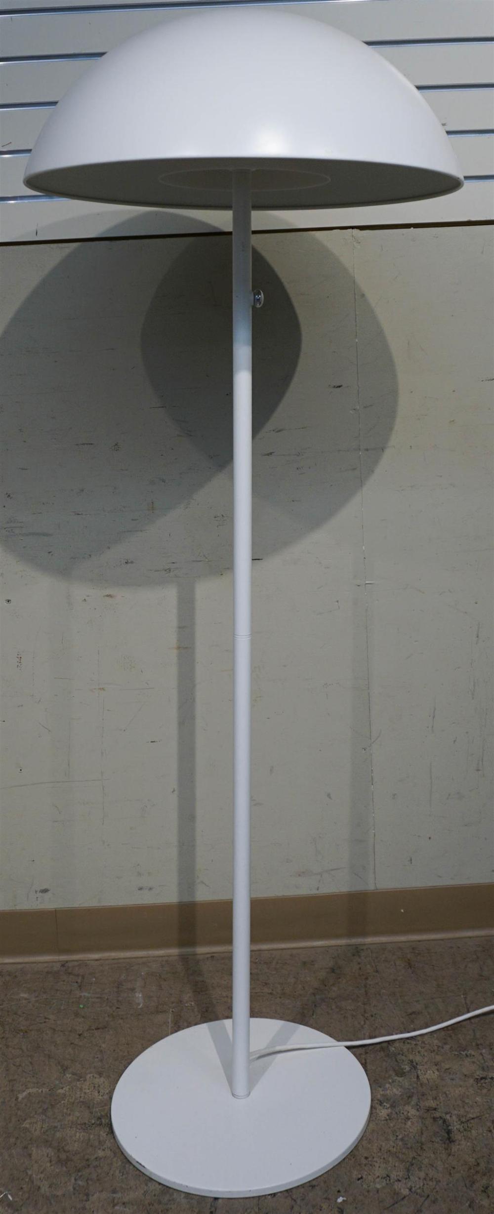 MID-CENTURY MODERN WHITE ENAMEL