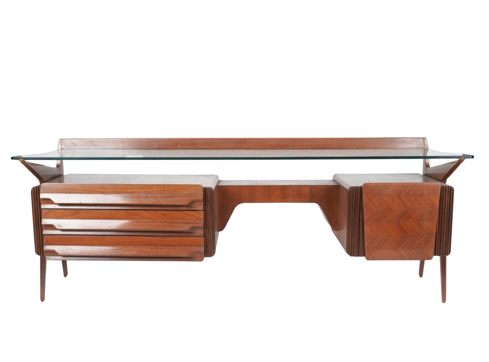 MID-CENTURY MODERN WOOD & GLASS