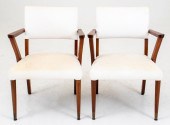 MID-CENTURY MODERN WOODEN ARMC