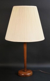MID-CENTURY MODERN WOODEN LAMP