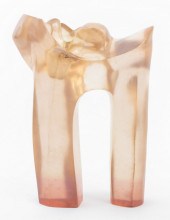 MID-CENTURY PINK RESIN ORGANIC