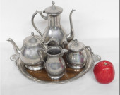 MID-CENTURY QUEEN ART PEWTER C