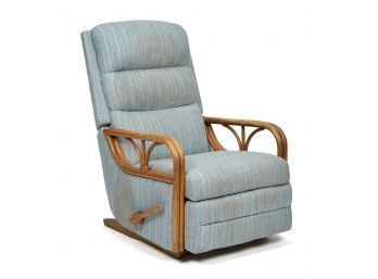 Mid-century reclining rocking chair