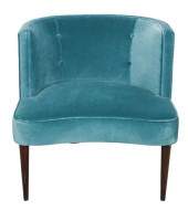 MID CENTURY ROOM & BOARD TEAL