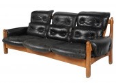 MID-CENTURY SAFARI-STYLE SOFAM