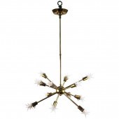 MID-CENTURY SPUTNIK CHANDELIER
