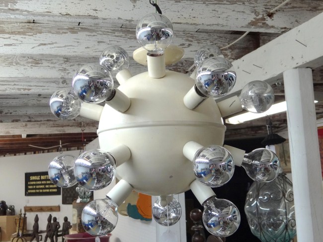 Mid Century Sputnik style lamp with