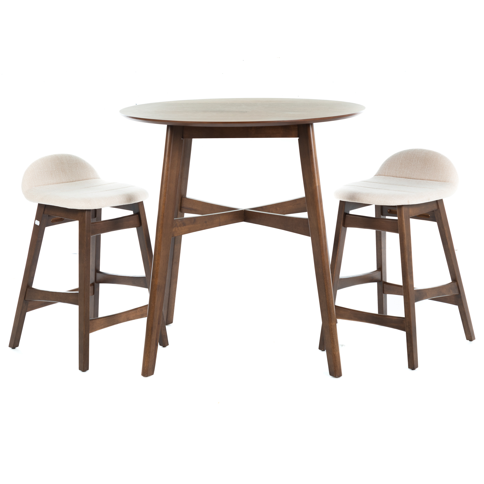 MID-CENTURY STYLE BISTRO SET 21st