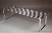 MID-CENTURY STYLE CHROMED SLAT