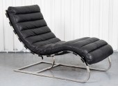 MID-CENTURY STYLE OVIEDO LEATH