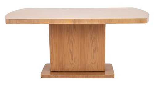 MID-CENTURY STYLE PEDESTAL DINING