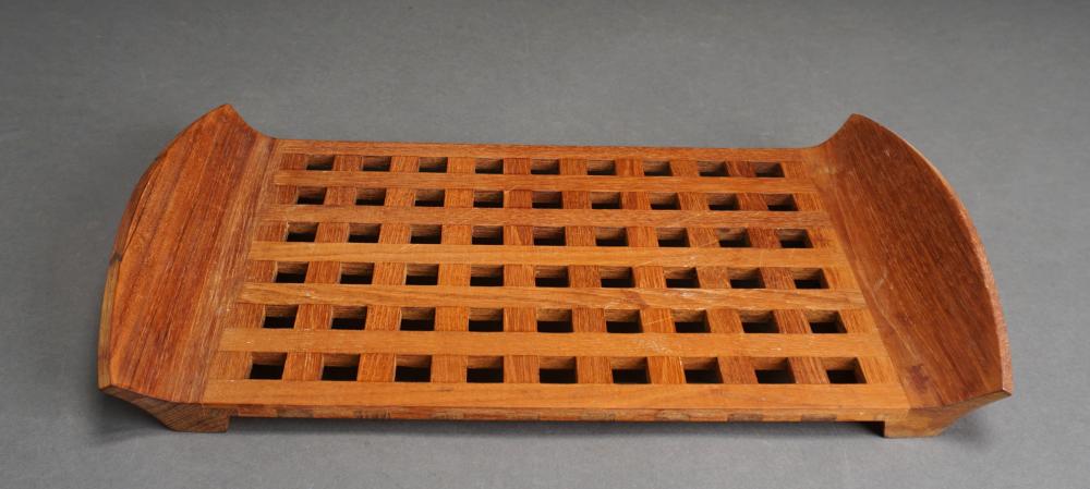 MID CENTURY TEAK TRAYMid Century