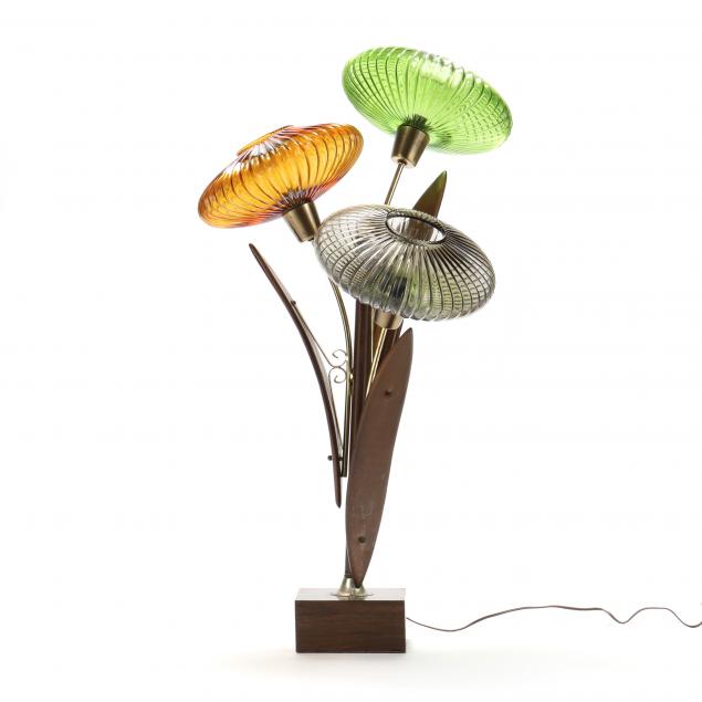 MID-CENTURY TRIPLE SHADE FLOWER
