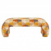 MID- CENTURY UPHOLSTERED WINDO