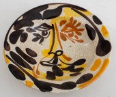 MID-CENTURY VALLAURIS GLAZED C