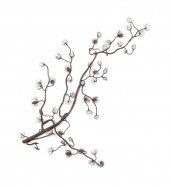 MID CENTURY WALL HANGING METAL