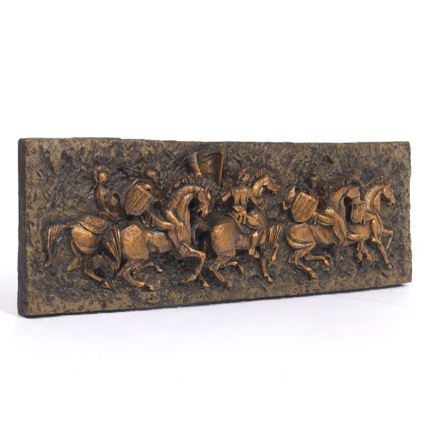 MID-CENTURY WALL SCULPTURE 63 ¼"