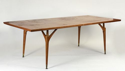 MID-CENTURY WALNUT EXECUTIVE'S