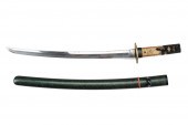 MID-LENGTH WAKIZASHI W/ SHAKUD