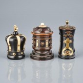 MID-VICTORIAN FRUITWOOD MATCH