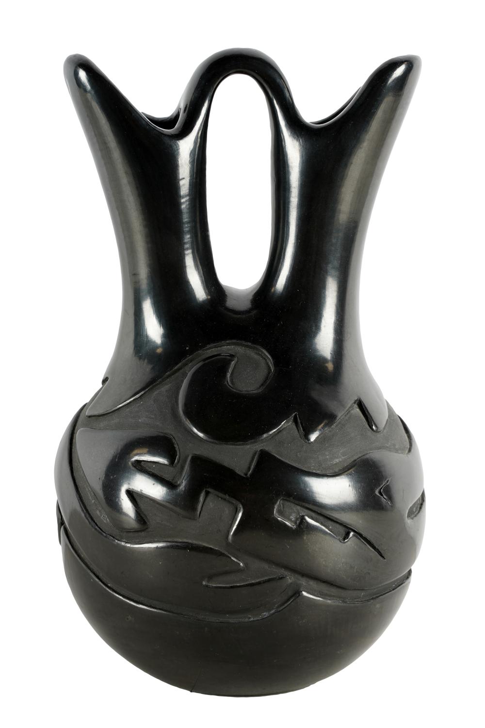 MIDA TAFOYA (B. 1931): BLACKWARE