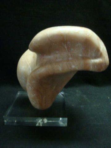 Midcentury Abstract Pink Marble