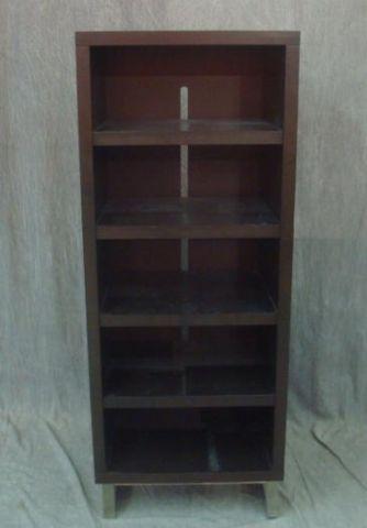Midcentury Black Open Front