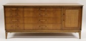 MIDCENTURY BLONDE WOOD DRESSER
