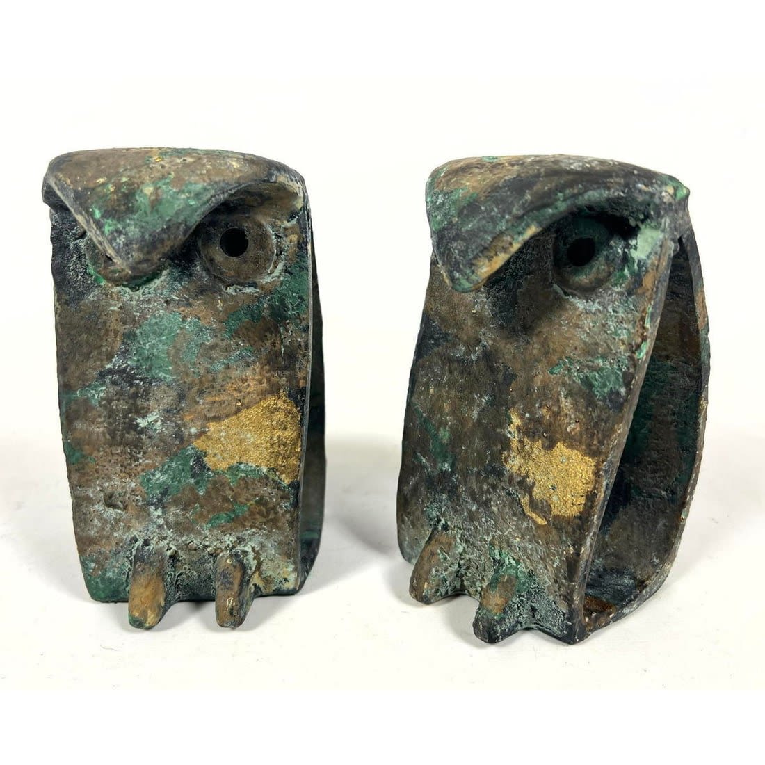 Midcentury brutalist owl