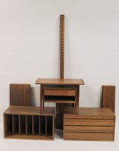 MIDCENTURY CADO WALL UNIT & A
