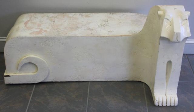 Midcentury Cat Bench / Table.