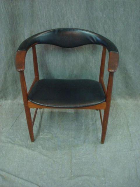 Midcentury Chair. Partial label