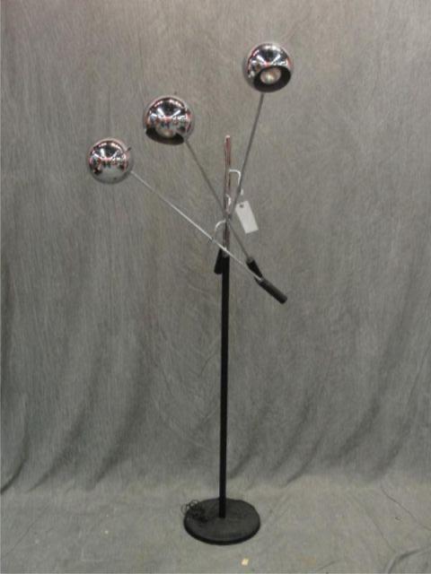 Midcentury Chrome 3 Arm