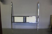 Midcentury Chrome Headboard an