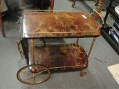 Midcentury Faux Parchment and