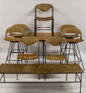 MIDCENTURY GROUPING OF IRON &