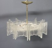 MIDCENTURY ITALIAN GLASS CHAND