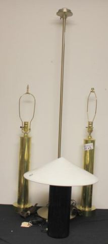 Midcentury Lamp Lot Including a
