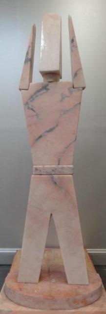 Midcentury Marble Figural