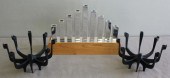 Midcentury Menorah & a Pair of