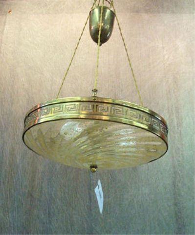 Midcentury MURANO Glass and Gilt