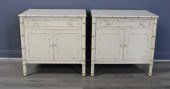 MIDCENTURY PAIR OF BAMBOO FORM