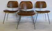 MIDCENTURY SET OF 4 EAMES DSW